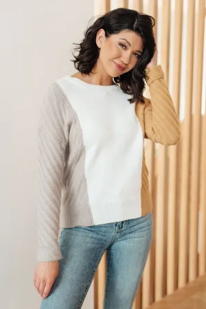 Hazel Blues® |  This, That, and the Other Color Block Sweater