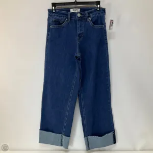Jeans Cropped By Royalty In Blue Denim, Size: 4