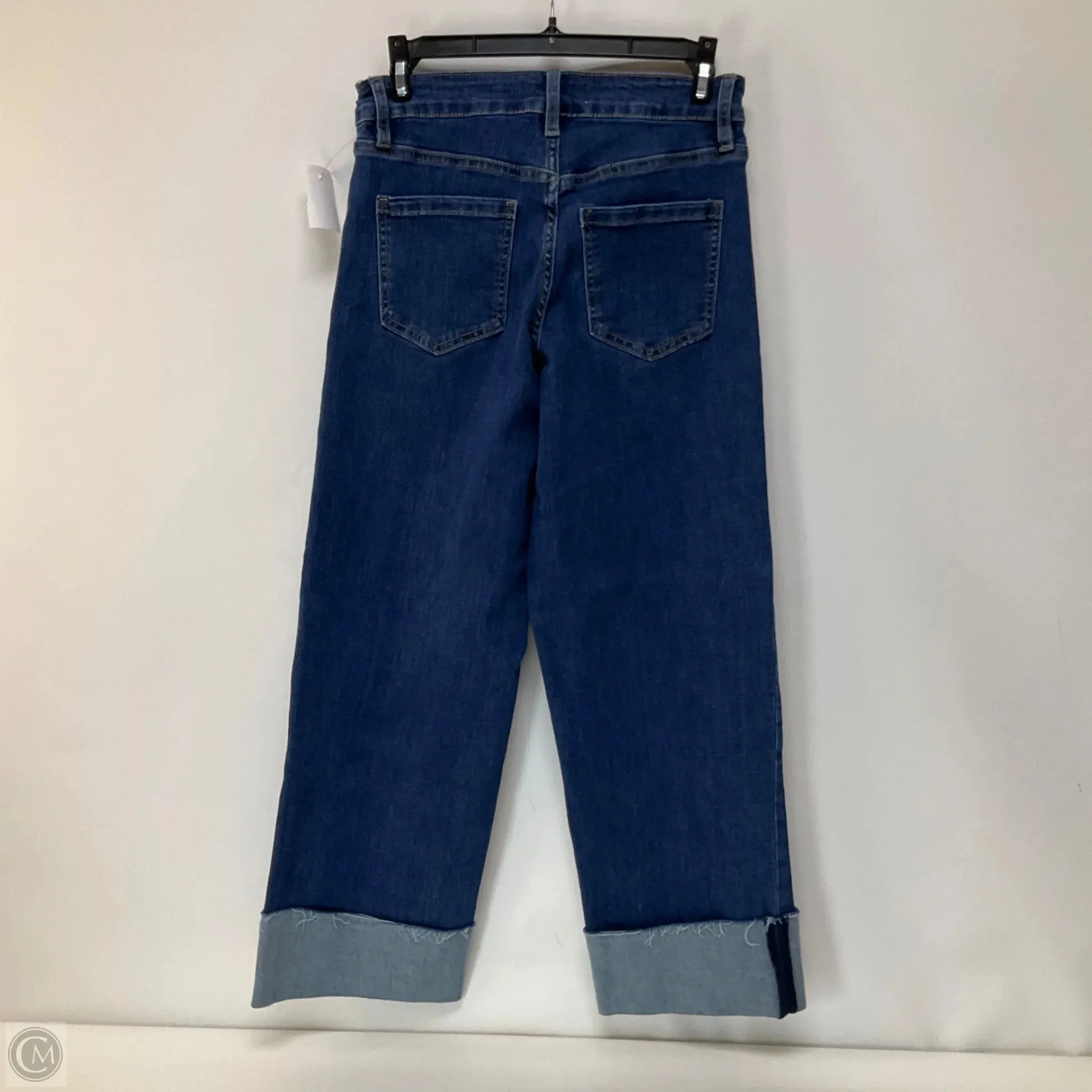 Jeans Cropped By Royalty In Blue Denim, Size: 4