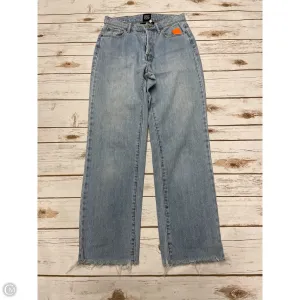 Jeans Straight By Bdg In Blue Denim, Size: 2