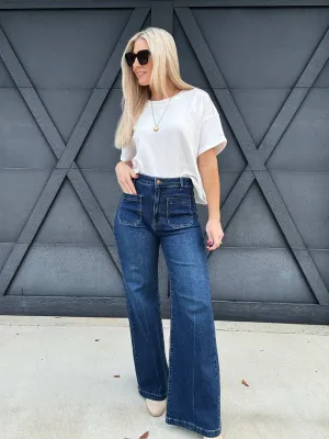 L.T.J Bianca Patch Pocket Jeans