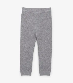 Silver Baby Knit Tights