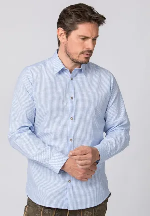 Stockerpoint Mens "Ralph" Light Blue Long Sleeve Shirt (3xl) closeout