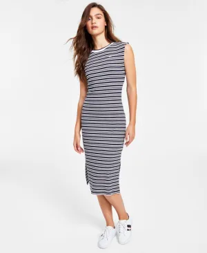 Tommy Jeans Womens Midi Tank Dress T2FDNBGB
