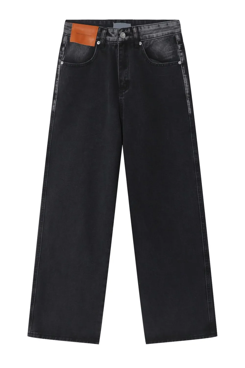 Wide Leg Jeans with Pockets